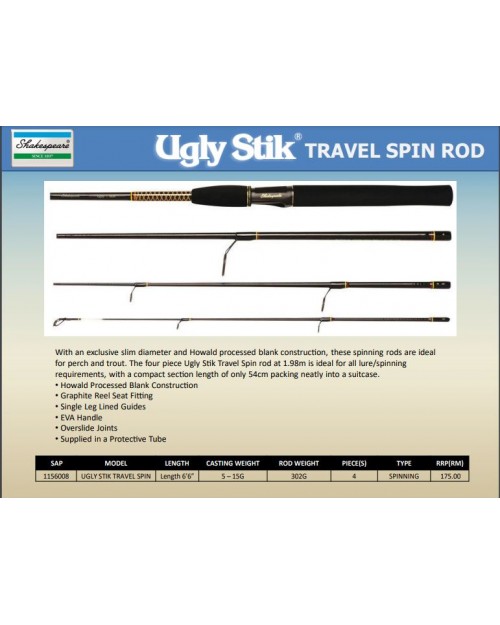 Ugly Stik Travel Spin